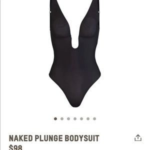 Skims Plunge Thong Bodysuit